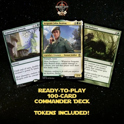 MTG Commander EDH Deck: Sergeant John Benton - Image 1 of 4