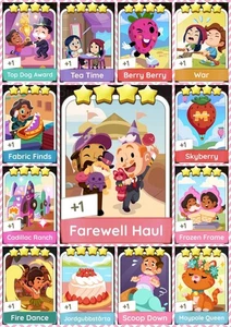 🎩Mono_poly_Go Stickers ✅🎲Select Any - All 4 Star of Your Choice!⭐️⭐️⭐️⭐️🚀✅ - Picture 1 of 22