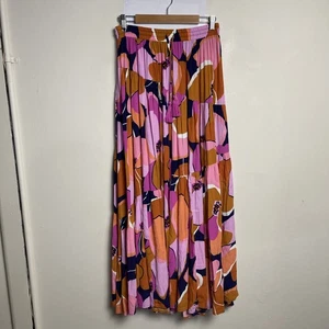 Mister Zimi Viscose Maxi Skirt Size 10 Multicoloured Colourful - Picture 1 of 11