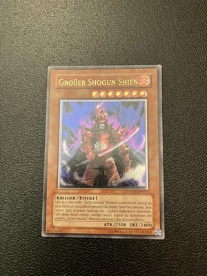 Yugioh Great Shogun Shien(GERMAN) - STON-DE013 - Ultimate Rare - Unl Edition LP - Image 1 of 2
