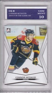 CONNOR McDAVID ROOKIE CARD 2014/15 Hockey GRADED $$ RC GEM MINT 10 Otter Oilers! - Picture 1 of 1