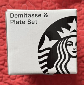 Starbucks Demitasse And Plate Set - Picture 1 of 4