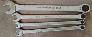 Thorsen 4 piece combination metric wrench set Made in USA 1007 1008 1010 1014 - Picture 1 of 7