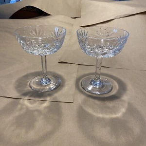 2er Set ST LOUIS Kristall CHANTILLY Amerikanisches Sherbet/Champagner 5 3/8 Zoll - Bild 1 von 9