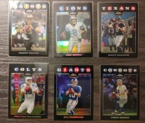 2008 Topps Chrome Refractor base card 1-200.  Pick from drop down list - Picture 1 of 2