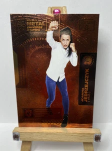 JOANNA JEDRZEJCZYK 2021 Skybox Metal Universe Champions COPPER #8 MMA - Picture 1 of 6