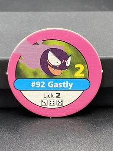 Pokemon Master Trainer Board Game Replacement Piece Gastly #92 Chip - Picture 1 of 2