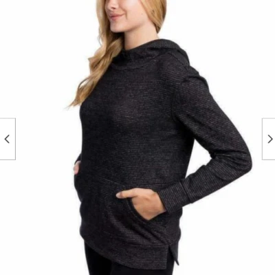 Sudadera con capucha de felpa francesa Champion para mujer (NEGRA, MEDIANA) NUEVA CON ETIQUETAS Foto 1 de 4