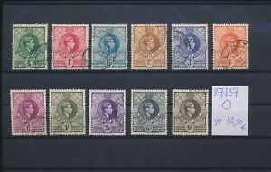MA04493 Swaziland 1938 George VI definitive stamps fine lot used cv 42,5 EUR