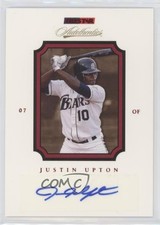 2007 TRISTAR Autothentics Bronze /50 Justin Upton #59