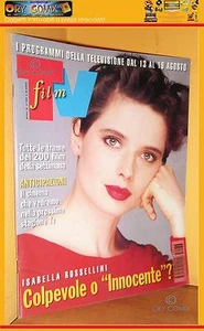 Film Tv - Anno 3 - n°33 -Agosto 1995- Isabella Rossellini, il cinema che vedremo - Picture 1 of 6