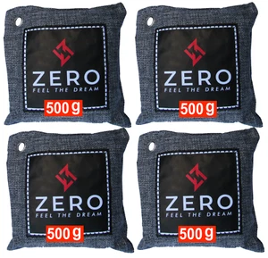 4 pack Air Purifying Bag Bamboo Charcoal 500g, Nature Fresh Air Purifier Bags - Picture 1 of 30