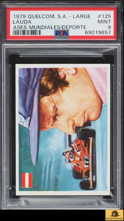 1979 Quelcom Ases Mundiales Del Deporte Large Niki Lauda PSA 9 POP 1 (Highest) - Image 1 of 3