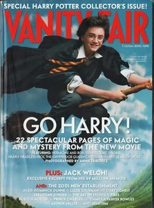 Vanity Fair 2001 Oct. Harry Potter Mint Daniel Radcliffe Annie Liebovitz cover - Picture 1 of 1