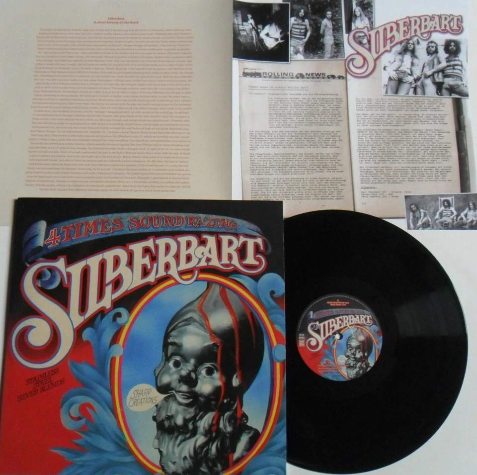 LP SILBERBART 4 Times Sound Razing LONG HAIR MUSIC LHC124 - STILL SEALED - Bild 1 von 1