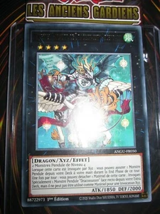 YU-GI-OH! RARE MAJESTER PALADIN LE DRACOSSASSIN ASCENDANT ANGU-FR050 ED 1 FRENCH - Picture 1 of 1