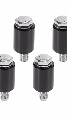 Elevadores de capó 20 mm negro Mitsubishi Evo 4 5 6 7 8 Colt 3000GT FTO espacio elevador Foto 1 de 2