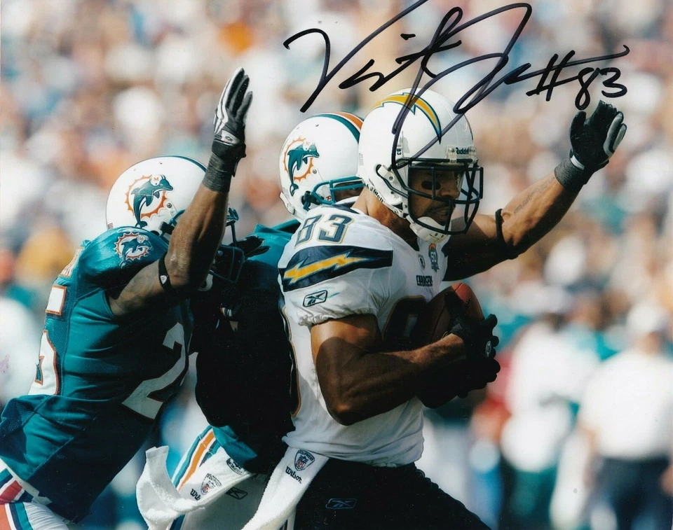 CARGADORES VINCENT JACKSON SAN DIEGO ACCIÓN FIRMADOS 8x10  Foto 1 de 1