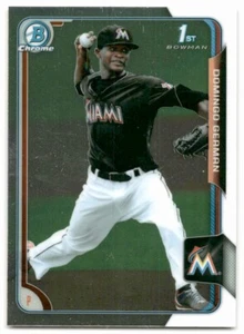 2015 Bowman Chrome Prospects Domingo German #BCP118 RC Miami Marlins - Picture 1 of 2
