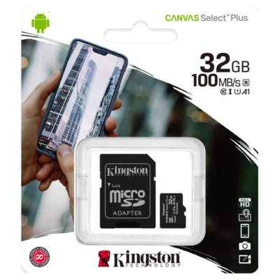Micro SD Card Memory tf flash Kingston 32GB For GoPro MAX Action Camera - Image 1 of 4