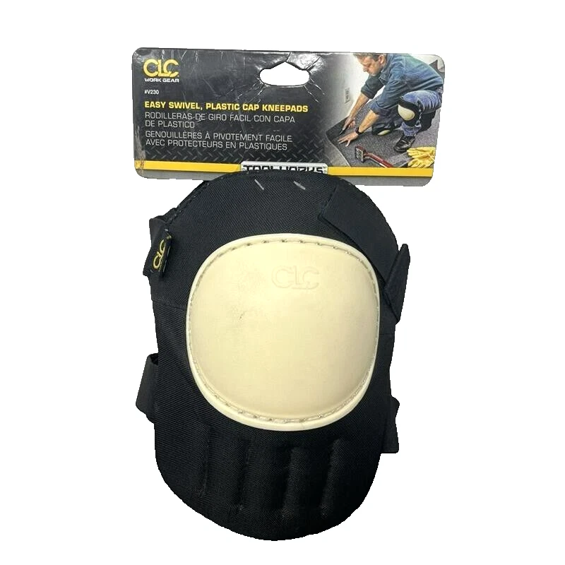 CLC LeathercraftV230 Stitched Plastic Cap Swivel Kneepads - Image 1 of 4
