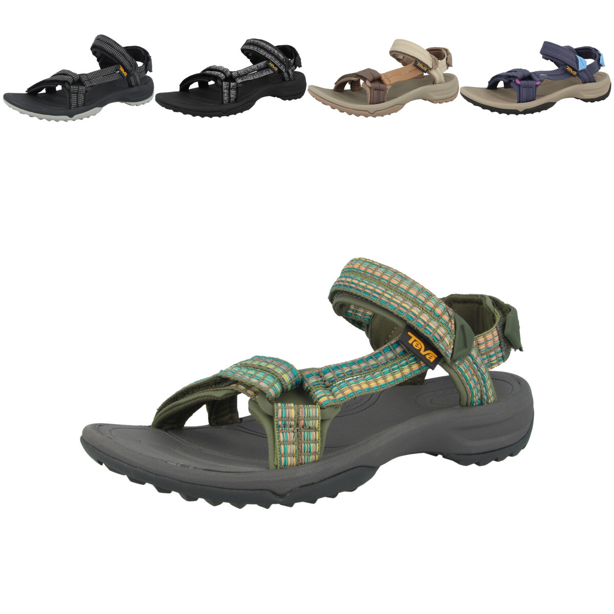 Plateau Pantoletten Damen - Orthopädische Trekkingsandalen Mit Geschlossener Spitze
