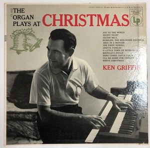 THE ORGAN PLAYS AT CHRISTMAS KEN GRIFFIN VG+ Columbia CL 692 LP Vintage Vinyl - Picture 1 of 10