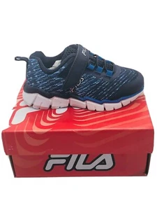 Fila Kleinkinderschuhe (blau/weiß) Größe 8 USA - Bild 1 von 6