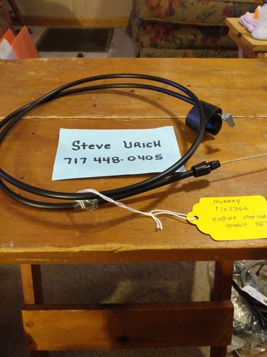 Cavo Comando Freno Motore Trattorino Tagliaerba CASTELGARDEN 181000633/0 - Foto 9