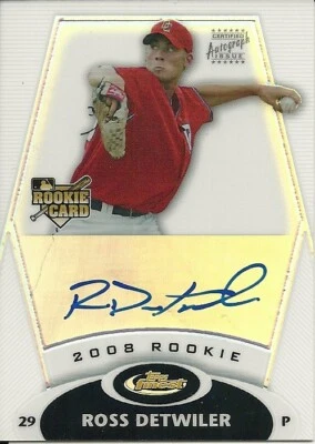 2008 Finest Ross Detwiler 164 Nationals 011/499 - Image 1 of 2