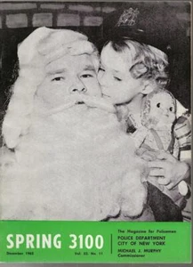 1962 PRIMAVERA 3100 NEW YORK RIVISTA POLIZIA CITTA' DICEMBRE 1962 - Foto 1 di 1