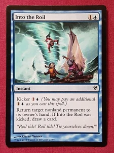 Magic The Gathering MACKS DE DUELO JACE VS VRASKA INTO THE ROIL tarjeta azul Magic The Gathering - Imagen 1 de 2