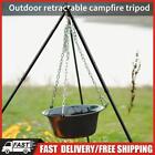 Camping Dutch Oven Tripod Portable Telescopic Cooking Tripod for Outdoor Camping