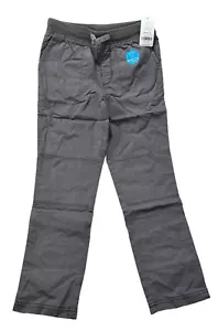 Carter’s Boys Jogger Pants Size 7 Charcoal Gray Reinforced Knees New in Package - Picture 1 of 6