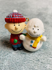 Hallmark Series Ornament The Peanuts Gang #1 1993 Charlie Brown Snowman Used