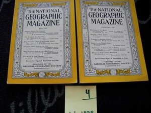#1838L6 May 1957 February 1959 issues, car National Geographic - Bild 1 von 1