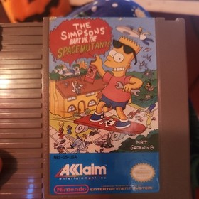 The Simpsons Bart vs. The Space Mutants for Nintendo NES (1985)
