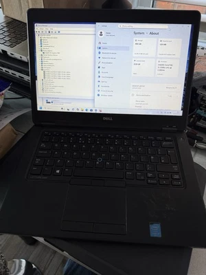 Dell Latitude E5450 Win 11 Pro  i5-5300@2.30GHz 8GB RAM 500GB HD Wifi Bluetooth - Image 1 of 4