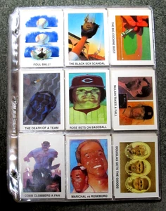Foul Ball Trading Cards - 36 card set - Eclipse 1991   NM/MINT IN PAGES - Picture 1 of 1