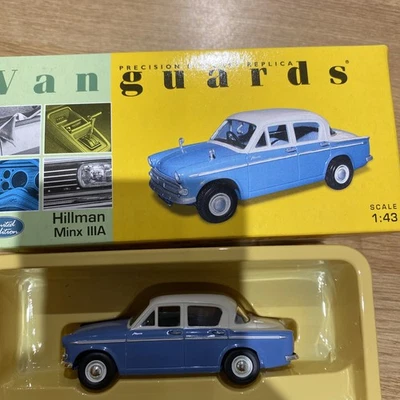 1/43 Vanguards Hillman Minx 111A - Azure Blue - VA06802 . Boxed Immaculate. - Image 1 of 4