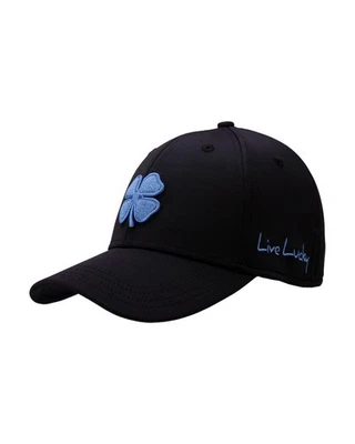 NEW Black Clover Live Lucky Premium Clover #149 Black Fitted L/XL Golf Hat - Image 1 of 2