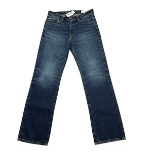 NEW American Eagle Jeans Men 33x33 (Actual) Original Boot Cut Blue Cotton Denim - Picture 1 of 14