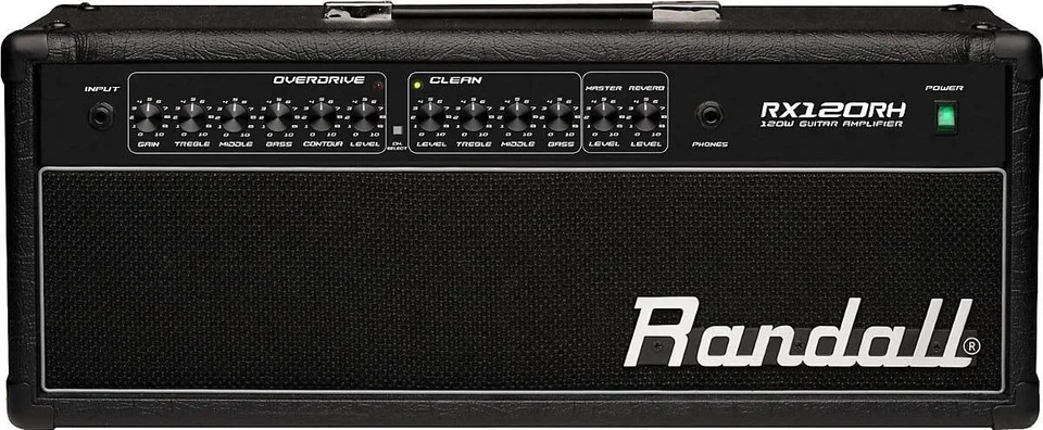 Randall RX Series RX120RH 120W Guitar Amp Head Black - Image 1 of 1