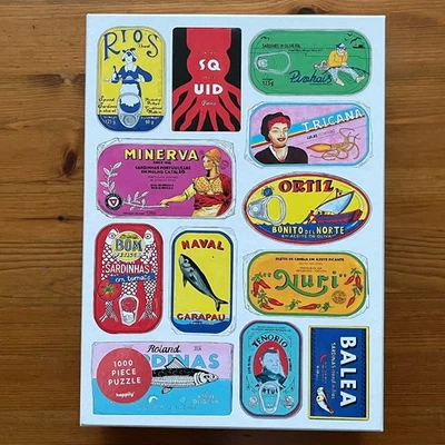 Something Fishy - 1000 pezzi Happily puzzle collage lattine colorate COMPLETO - Immagine 1 di 4