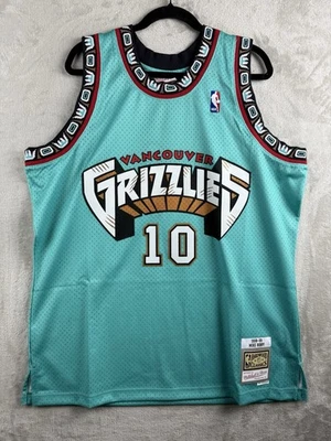 Camiseta con tirantes Mitchell & Ness NBA Vancouver Grizzlies, turquesa, talla XL NUEVA CON ETIQUETAS Foto 1 de 4