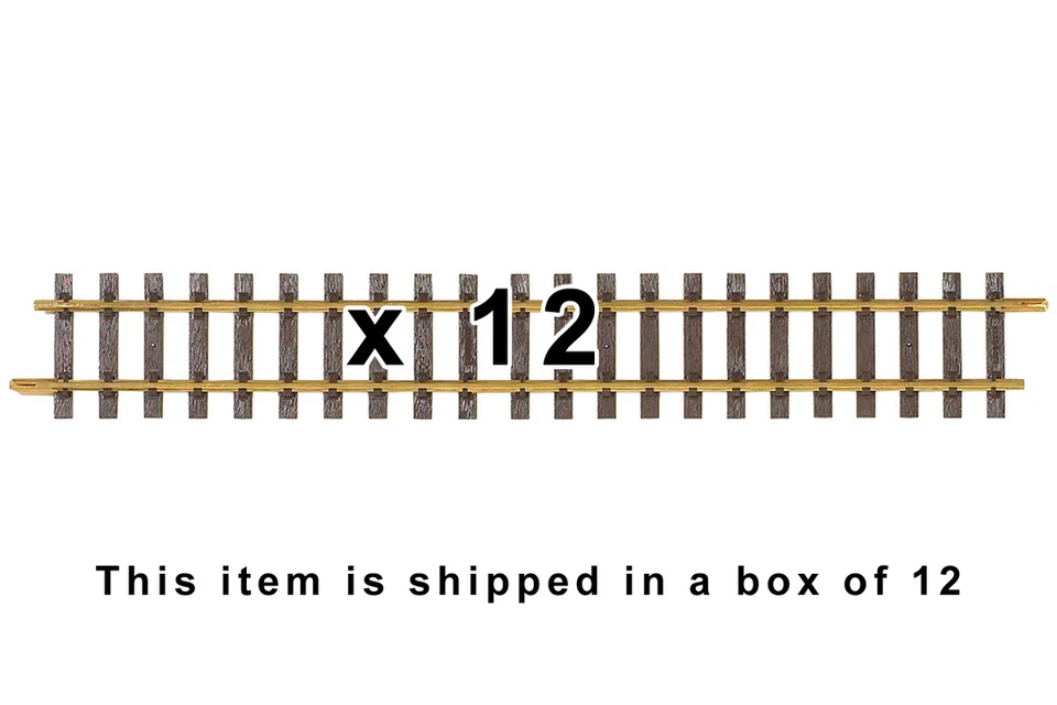 Piko 35208 G Scale G600 Straight Track 600mm Order 12 - Image 1 of 1