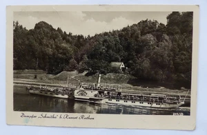 Ansichtskarte - Dampfer Schmilka B. Kurort Rathen - 1959 - Bild 1 von 2