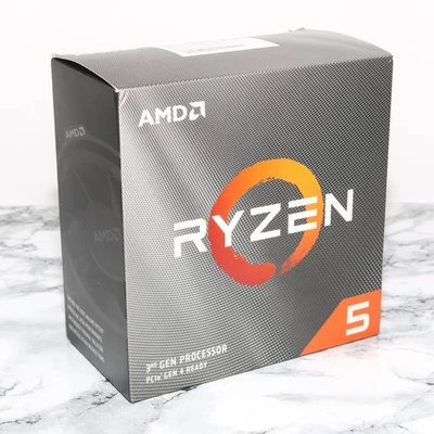 NEW - AMD Ryzen 5 3600 (3.6 GHz) 6-Core 12-Thread (Unlocked) Desktop Processor - Image 1 of 4