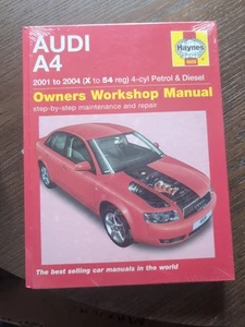 Haynes 4609 Audi A4 Workshop Manual 2001-2004, Hardback New & Sealed - Picture 1 of 2