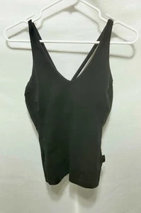 Patagonia Damen klein verwaschen schwarz sportlich bauchfrei Spaghettiträger Top - Bild 1 von 10